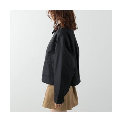FRED PERRY 中綿ジャケット Padded Caban Jacket J3116 （102/BLACK/ブラック）｜詳細画像