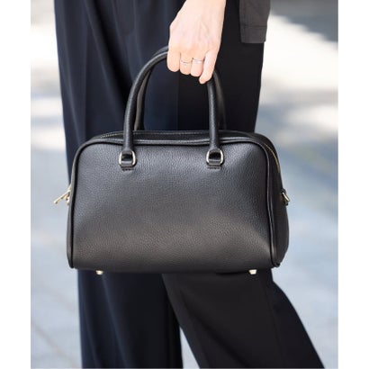 AULENTTI/オウレンティ BOSTON BAG（ブラック）｜詳細画像