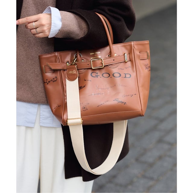 YOUNG&OLSEN 別注KIBITZ MAIL BAG（ブラウン）