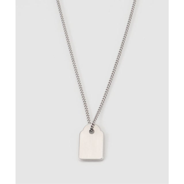 AXEP TAG NECKLACE （シルバー）