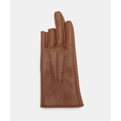 フレームワーク FRAMeWORK JANE SMITH lamb leather three fingerless （ブラウン）｜詳細画像