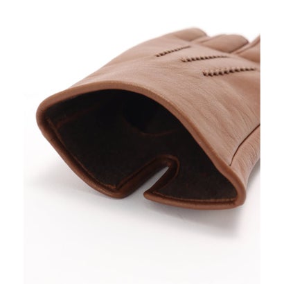 フレームワーク FRAMeWORK JANE SMITH lamb leather three fingerless （ブラウン）｜詳細画像