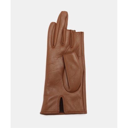 JANE SMITH lamb leather three fingerless （ブラウン）｜詳細画像