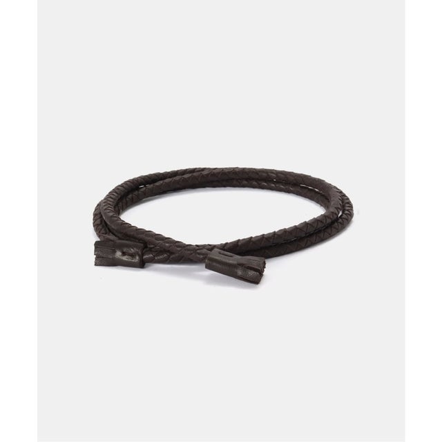 CCU BRAIDED TASSEL CORD BELT(145CM) （ブラウン）