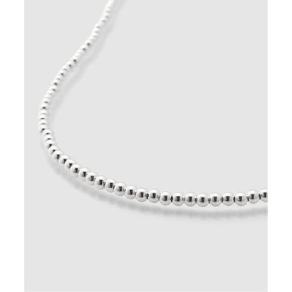 ERICKA NICOLAS BEGAY NAVAJO PEARL NECKLACE(4mm50cm) （シルバー）｜詳細画像