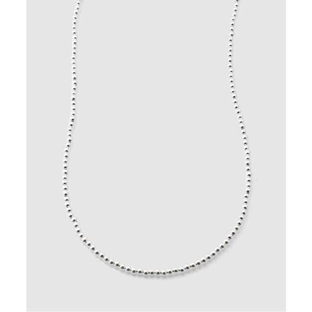 ERICKA NICOLAS BEGAY NAVAJO PEARL NECKLACE(4mm50cm) （シルバー）