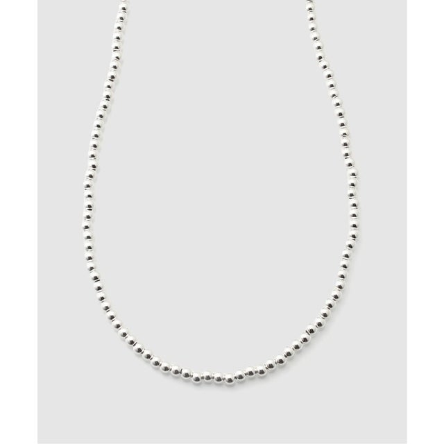 ERICKA NICOLAS BEGAY NAVAJO PEARL NECKLACE(4mm45cm) （シルバー）