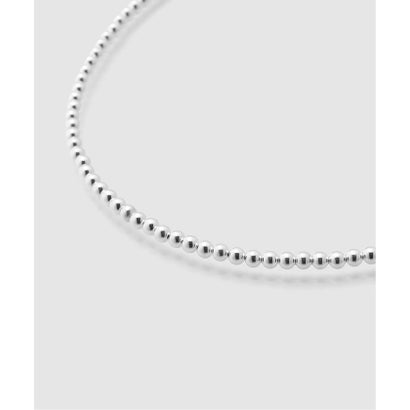 ERICKA NICOLAS BEGAY NAVAJO PEARL NECKLACE(2mm49.5cm) （シルバー）｜詳細画像