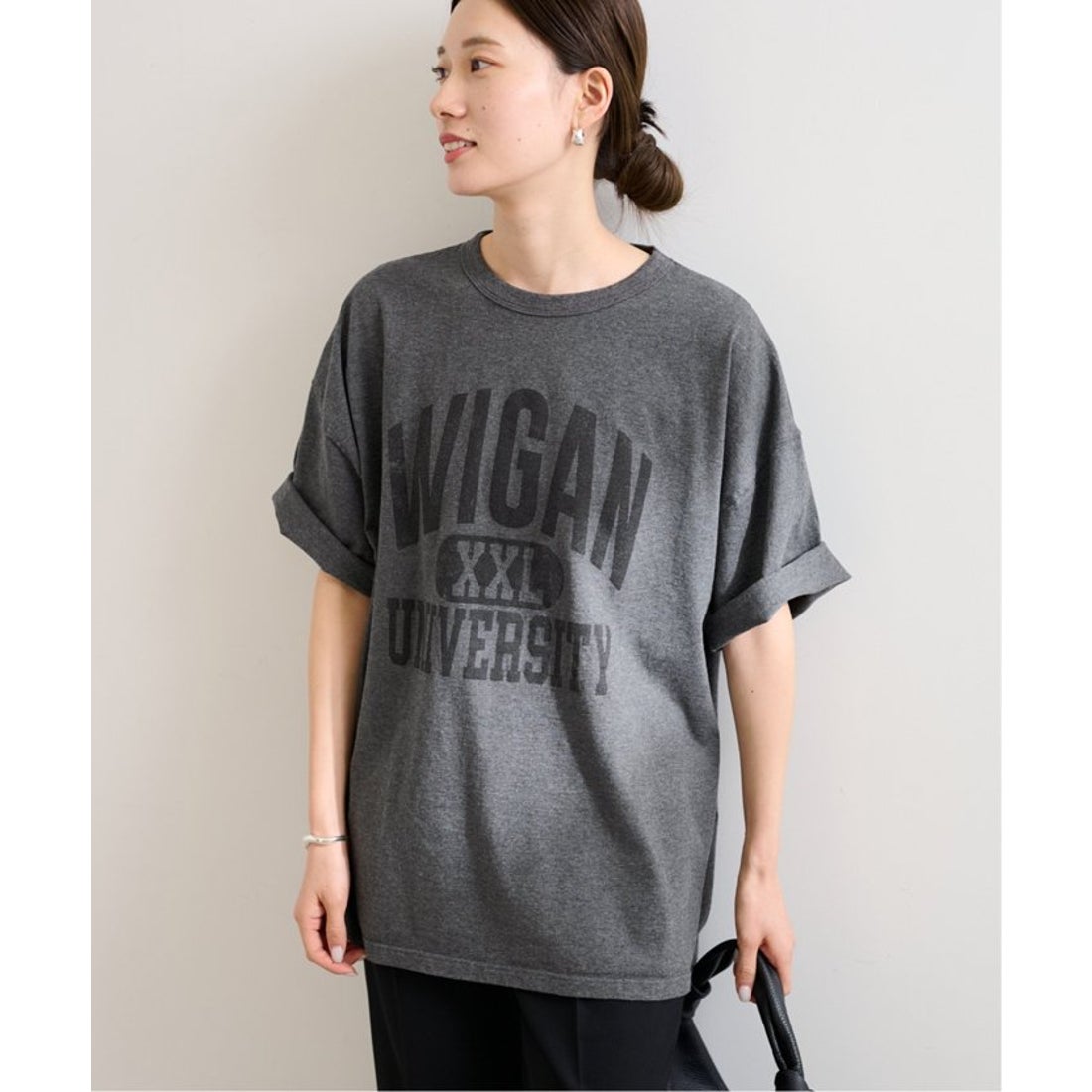 フレームワーク　今季オーバーtee　新品　グレー フレームワーク FRAMeWORK オーバーTEE （グレー） - ファッション通販