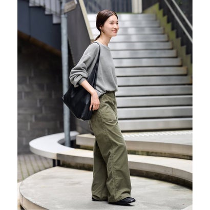 フレームワーク FRAMeWORK コットンカシミヤカノコニット（グレーA）｜詳細画像