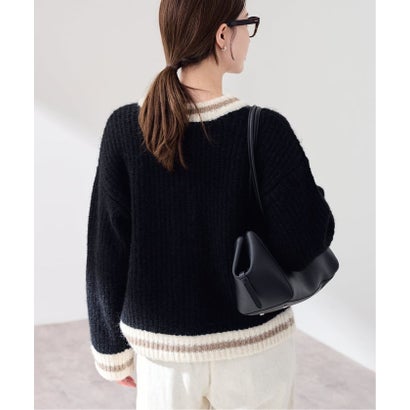フレームワーク FRAMeWORK ≪一部カラーWEB限定 / 予約≫BICOLOR CARDIGAN （ベージュ）｜詳細画像