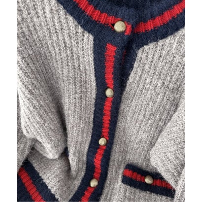 フレームワーク FRAMeWORK ≪一部カラーWEB限定 / 予約≫BICOLOR CARDIGAN （ベージュ）｜詳細画像