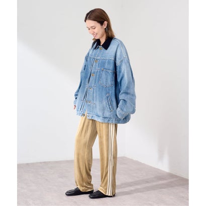 フレームワーク FRAMeWORK ADIDAS / アディダス FIREBIRD VELOUR TP（キャメル）｜詳細画像