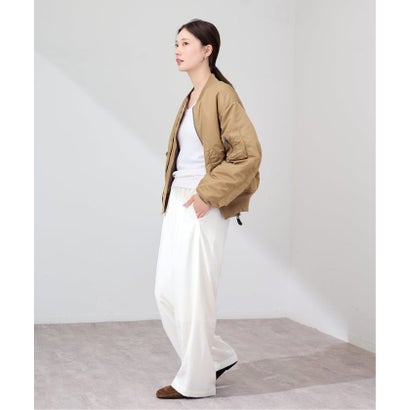 フレームワーク FRAMeWORK TOP KHAKI/トップカーキ MA-1ナイロンジャケット（カーキ）｜詳細画像
