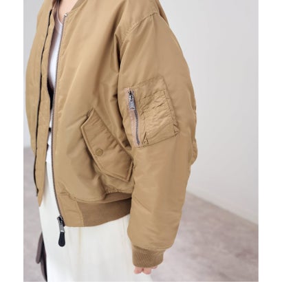 フレームワーク FRAMeWORK TOP KHAKI/トップカーキ MA-1ナイロンジャケット（カーキ）｜詳細画像