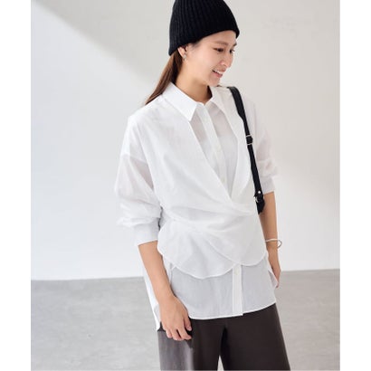 フレームワーク FRAMeWORK LAYERED SHIRT （ブラック）｜詳細画像