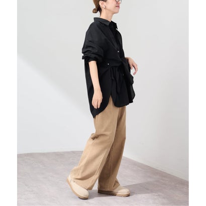 フレームワーク FRAMeWORK LAYERED SHIRT （ブラック）｜詳細画像