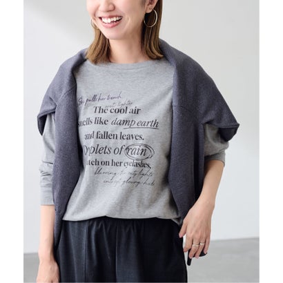 フレームワーク FRAMeWORK プリントロンTEE （グレー）｜詳細画像