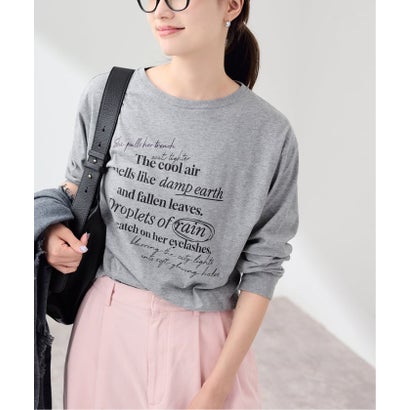 フレームワーク FRAMeWORK プリントロンTEE （グレー）｜詳細画像