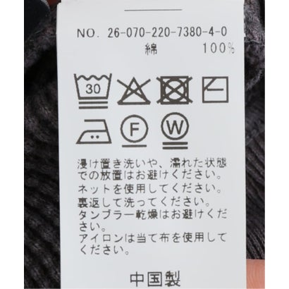 フレームワーク FRAMeWORK オゾン加工ワッフルヘンリープルオーバー （グレー）｜詳細画像