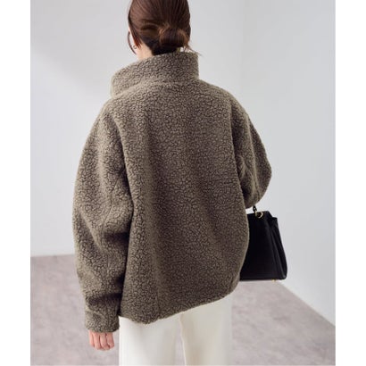≪予約≫GOLDWIN/ゴールドウィン DEEP PILE FLEECE JACKET （ブラウン）｜詳細画像