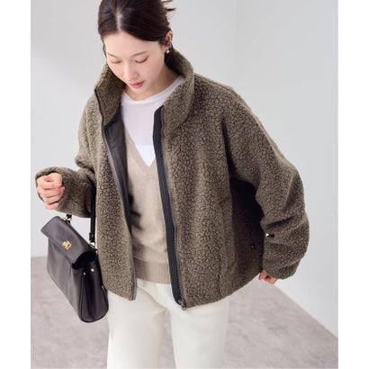 ≪予約≫GOLDWIN/ゴールドウィン DEEP PILE FLEECE JACKET （ブラウン）｜詳細画像