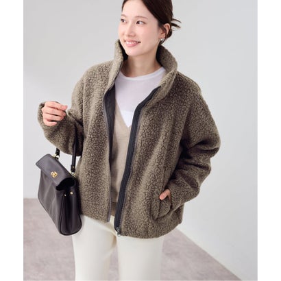 ≪予約≫GOLDWIN/ゴールドウィン DEEP PILE FLEECE JACKET （ブラウン）｜詳細画像