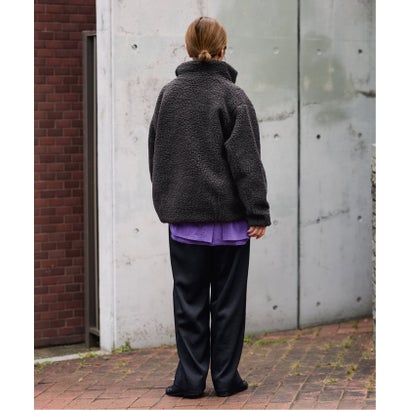 ≪予約≫GOLDWIN/ゴールドウィン DEEP PILE FLEECE JACKET （ブラウン）｜詳細画像