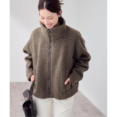 ≪予約≫GOLDWIN/ゴールドウィン DEEP PILE FLEECE JACKET （ブラウン）｜詳細画像