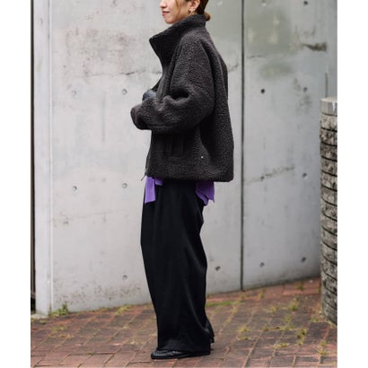 ≪予約≫GOLDWIN/ゴールドウィン DEEP PILE FLEECE JACKET （ベージュ）｜詳細画像