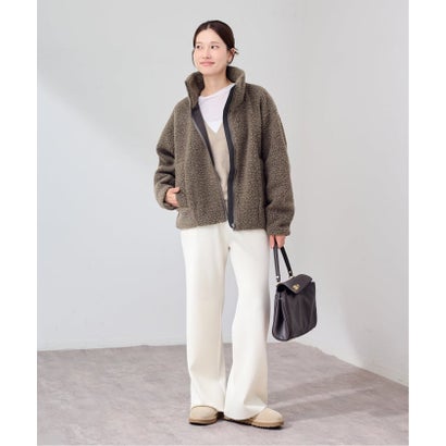 ≪予約≫GOLDWIN/ゴールドウィン DEEP PILE FLEECE JACKET （ベージュ）｜詳細画像