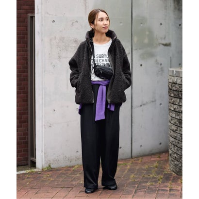 ≪予約≫GOLDWIN/ゴールドウィン DEEP PILE FLEECE JACKET （ベージュ）｜詳細画像