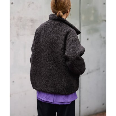 ≪予約≫GOLDWIN/ゴールドウィン DEEP PILE FLEECE JACKET （ベージュ）｜詳細画像