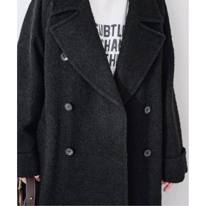 ≪予約≫COUTURE DADAM 別注 P COAT loop herring （ブラック）｜詳細画像