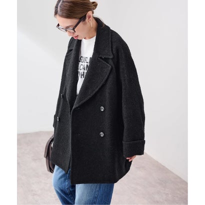 ≪予約≫COUTURE DADAM 別注 P COAT loop herring （ブラック）｜詳細画像