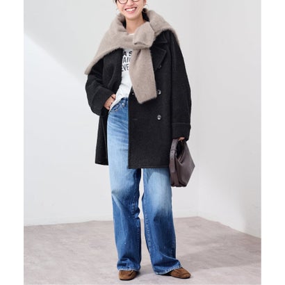 ≪予約≫COUTURE DADAM 別注 P COAT loop herring （ブラック）｜詳細画像