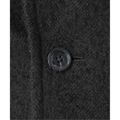 ≪予約≫COUTURE DADAM 別注 P COAT loop herring （ブラック）｜詳細画像