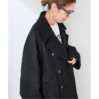 ≪予約≫COUTURE DADAM 別注 P COAT loop herring （ブラック）｜詳細画像