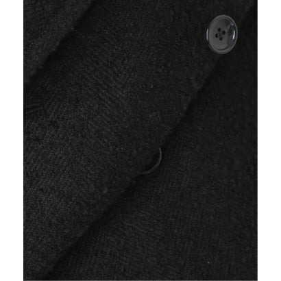 ≪予約≫COUTURE DADAM 別注 P COAT loop herring （ブラック）｜詳細画像