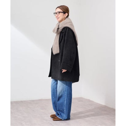 ≪予約≫COUTURE DADAM 別注 P COAT loop herring （ブラック）｜詳細画像