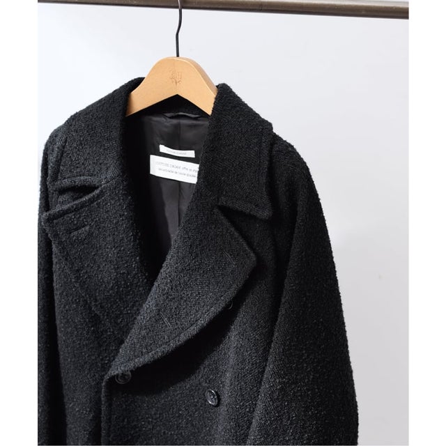 ≪予約≫COUTURE DADAM 別注 P COAT loop herring （ブラック）