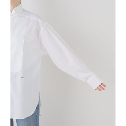 フレームワーク FRAMeWORK COUTURE DADAM tuxedo front big シャツ （ホワイト）｜詳細画像