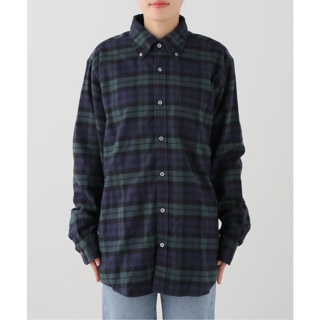 BROOKS BROTHERS SPT CTN FLANNEL REGULAR （グリーン）