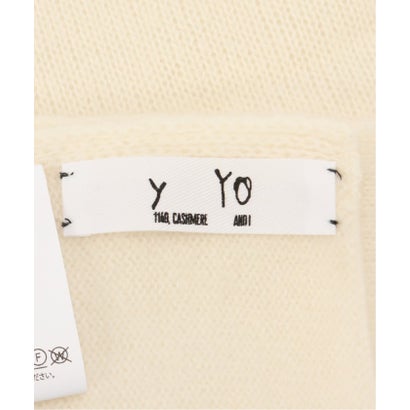 y yo body wrapped stole （ホワイト）｜詳細画像