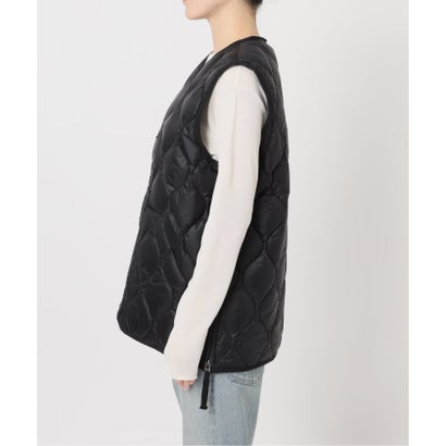 フレームワーク FRAMeWORK ≪追加予約≫TAION/タイオン MILITARY V NECK WZIPダウンベスト （ベージュ）｜詳細画像