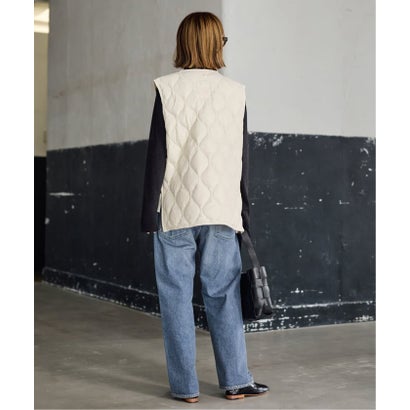 フレームワーク FRAMeWORK ≪追加予約≫TAION/タイオン MILITARY V NECK WZIPダウンベスト （ブラック）｜詳細画像