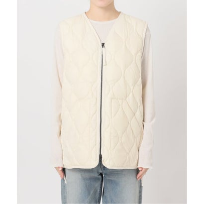 フレームワーク FRAMeWORK ≪追加予約≫TAION/タイオン MILITARY V NECK WZIPダウンベスト （ブラック）｜詳細画像