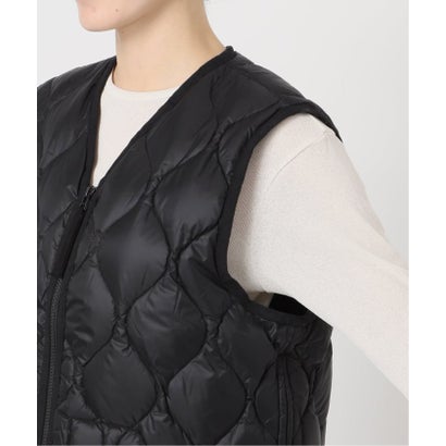 フレームワーク FRAMeWORK ≪追加予約≫TAION/タイオン MILITARY V NECK WZIPダウンベスト （ブラック）｜詳細画像