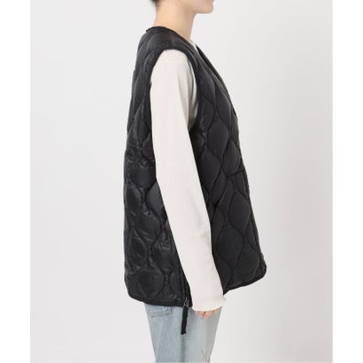 フレームワーク FRAMeWORK ≪追加予約≫TAION/タイオン MILITARY V NECK WZIPダウンベスト （ホワイト）｜詳細画像