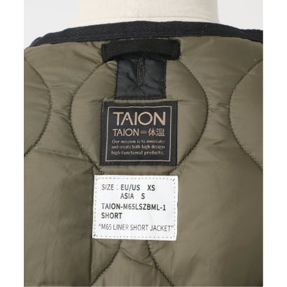フレームワーク FRAMeWORK ≪新色 / 追加予約≫TAION/タイオン MILITARY M65LINER WZIP ダウンジャケット （カーキ）｜詳細画像
